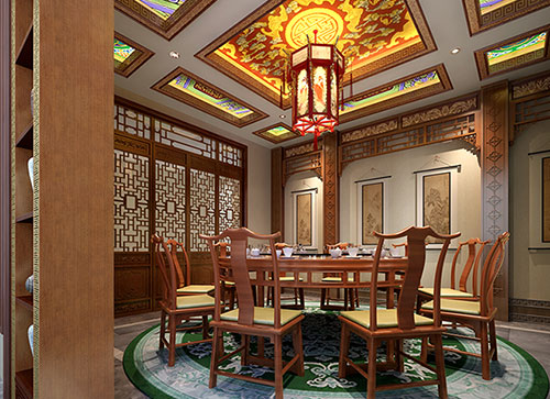 许昌中式古典风格家居装修设计效果图