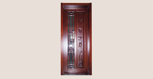 许昌卧室门选红木门中式风格还是白色好
