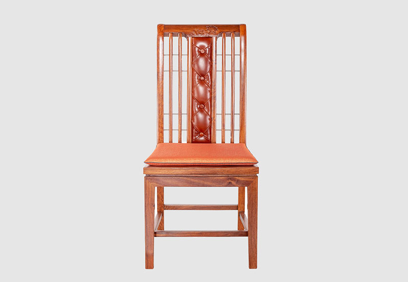 许昌芙蓉榭中式实木餐椅效果图