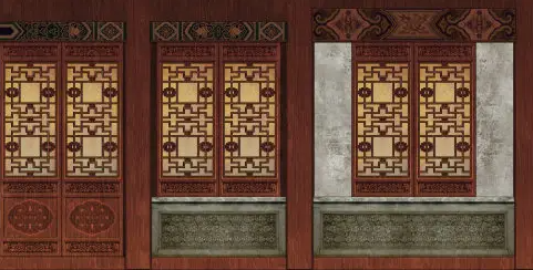 许昌隔扇槛窗的基本构造和饰件
